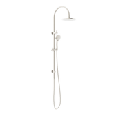 Mecca Twin Nero Shower With Air Shower - Brushed Nickel